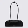 Alaïa Black Leather Tackel Small Shoulder Bag In Black
