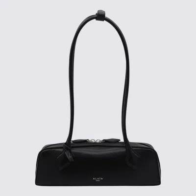 Alaïa Black Leather Tackel Small Shoulder Bag