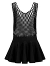 Alaïa Alaia Women Skater Dress In Black