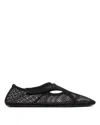 Alaïa Alaia Slipper In Black Mesh Women In Black