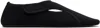 Alaïa Flex Leather-trimmed Ballet Flats In Black