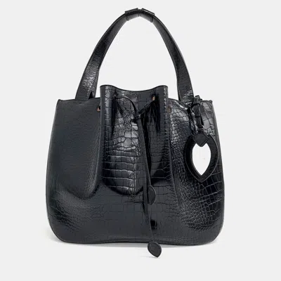 Pre-owned Alaïa Black Patent Leather Bag