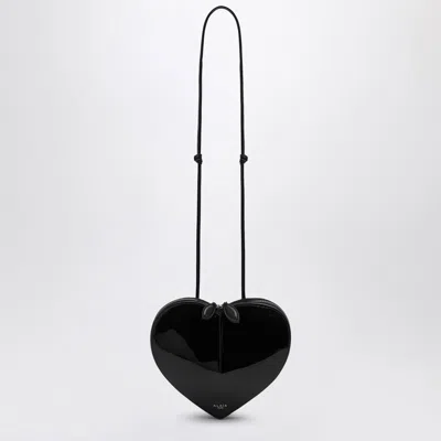 Alaïa Black Patent Leather Le Coeur Bag
