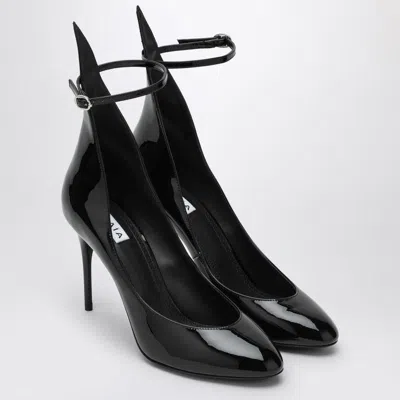 ALAÏA ALAIA  BLACK PATENT LEATHER PUMP