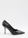 Alaïa Patent Leather Heart Cut Pumps