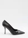Alaïa Black Patent Pumps In Black