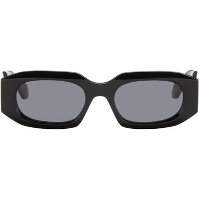 Alaïa Black Rectangular Sunglasses