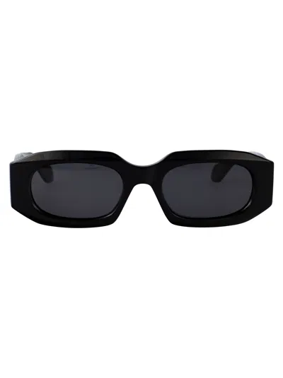ALAÏA ALAIA BLACK RECYCLED ACETATE SUNGLASSES