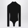 Alaïa High Neck Body In Black