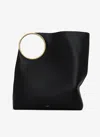 Alaïa Alaia Black Ring Handle Tote Bag
