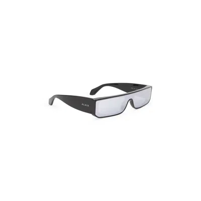 Alaïa Alaia Black Silver Sunglasses