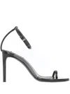 Alaïa Alaia Black Single Toe Strap Sandals