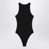 Alaïa Alaia Sleeveless Bodysuit In Ribbed Viscose