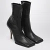 Alaïa Black Soft Square Sock Boots In Black