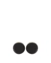 Alaïa Sphere Earrings In Black