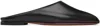 Alaïa Elegant Open-toe Leather Flats For Women In 999 - Noir