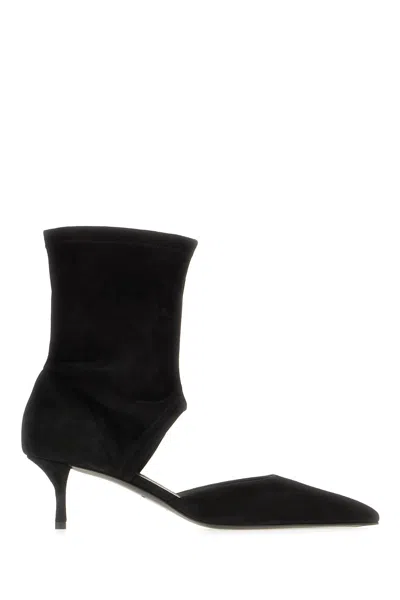 Alaïa Black Suede Boots