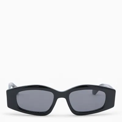 Alaïa Black Sunglasses In Neutral