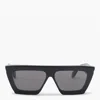 Alaïa Black Sunglasses In Pattern