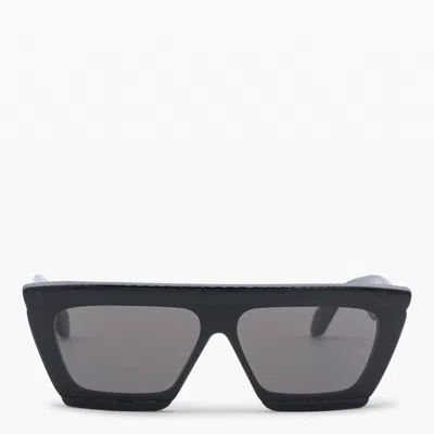 Alaïa Black Sunglasses In Pattern