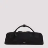 Alaïa Le Teckel Top-handle Bag In Grained Leather In Black