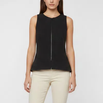 Pre-owned Alaïa Black Textured Cotton Alveole Double Gilet M