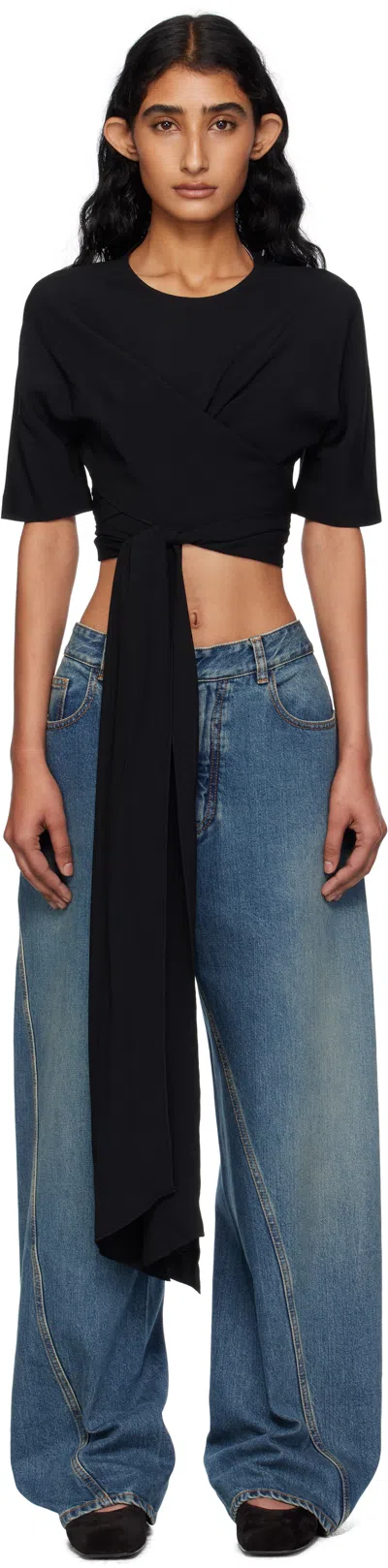 Alaïa Black Tie Top