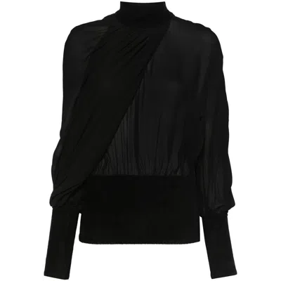 Alaïa Black Tops - Blouses Women