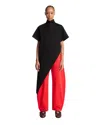 Alaïa Black Triangle T-shirt In Black