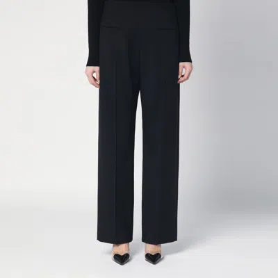Alaïa Black Virgin Wool Trousers