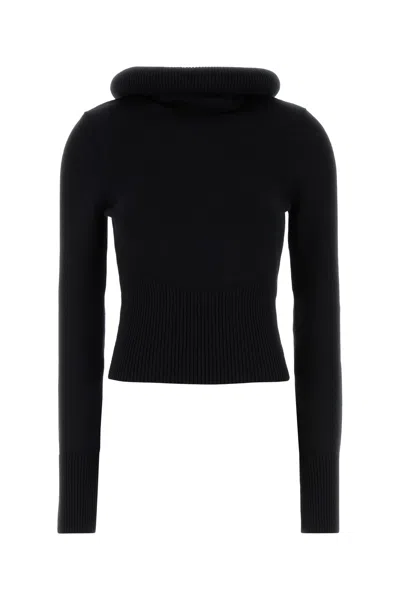 Alaïa Alaia Black Wool Sweater