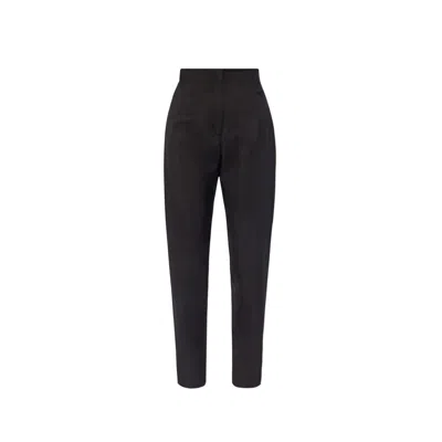 Alaïa Wool Trousers In Black