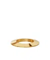Alaïa Alaia Women Blade Bangle M Bracelet With Logo Detail In Gold