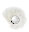 Alaïa Blade Bangle In White