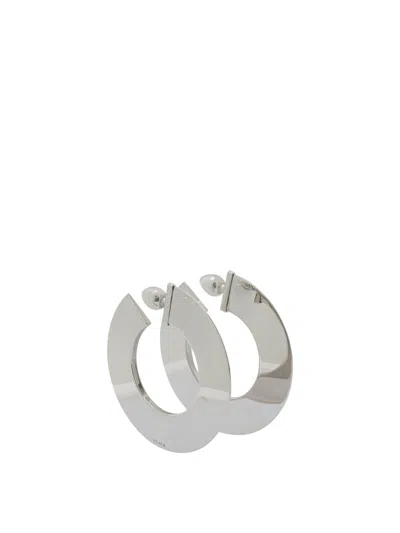 ALAÏA ALAÏA "BLADE" HOOP EARRINGS