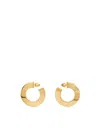 Alaïa Blade Hoop Small Earrings In Gold