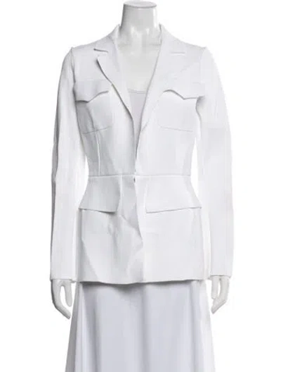 Pre-owned Alaïa Blazer In White