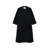 Alaïa Long-sleeved Trench Coat In Black