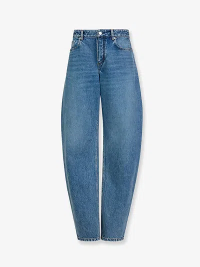Alaïa Blue Denim Jeans
