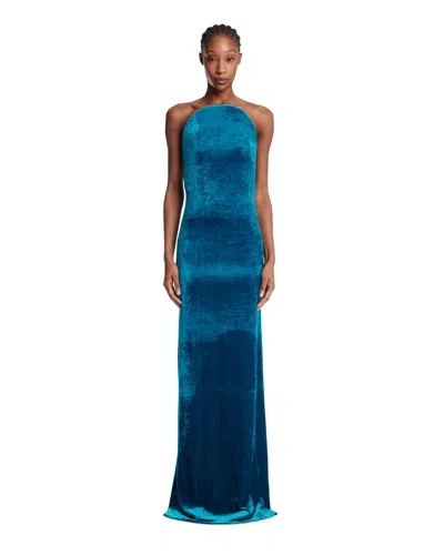 Alaïa Blue Sculpture Dress