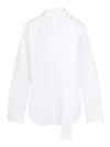 Alaïa Cotton Shirt In White
