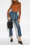 Alaïa Body With High Neck In Brown