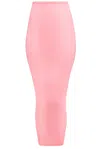 Alaïa Bodycon Midi Skirt In Fard