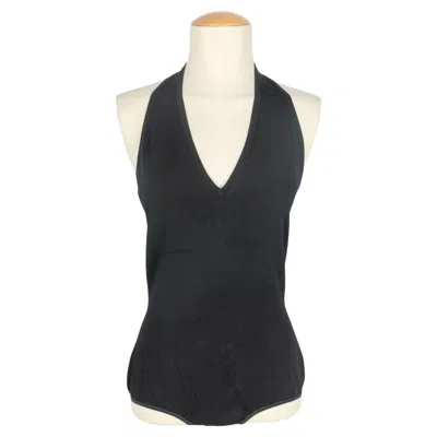 Pre-owned Alaïa Bodysuit In Black