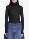 Alaïa Womens Alaia Second Skin Rhinestone Woven-blend Body In Black
