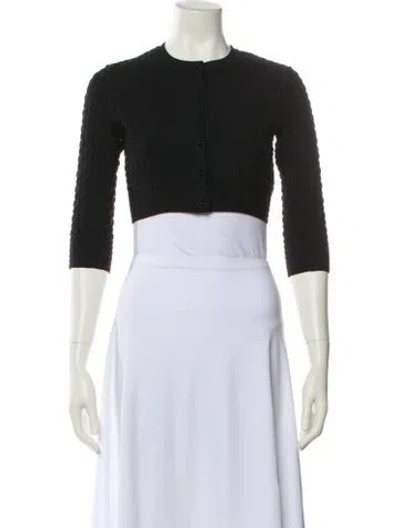 Pre-owned Alaïa Bolero In Black