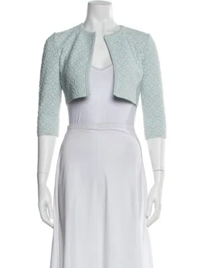 Pre-owned Alaïa Bolero In Blue