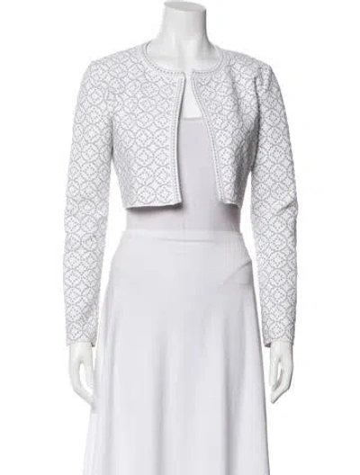Pre-owned Alaïa Bolero In White