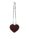 Alaïa Heart Bag In Red
