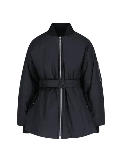 ALAÏA BOMBER JACKET WITH BELT